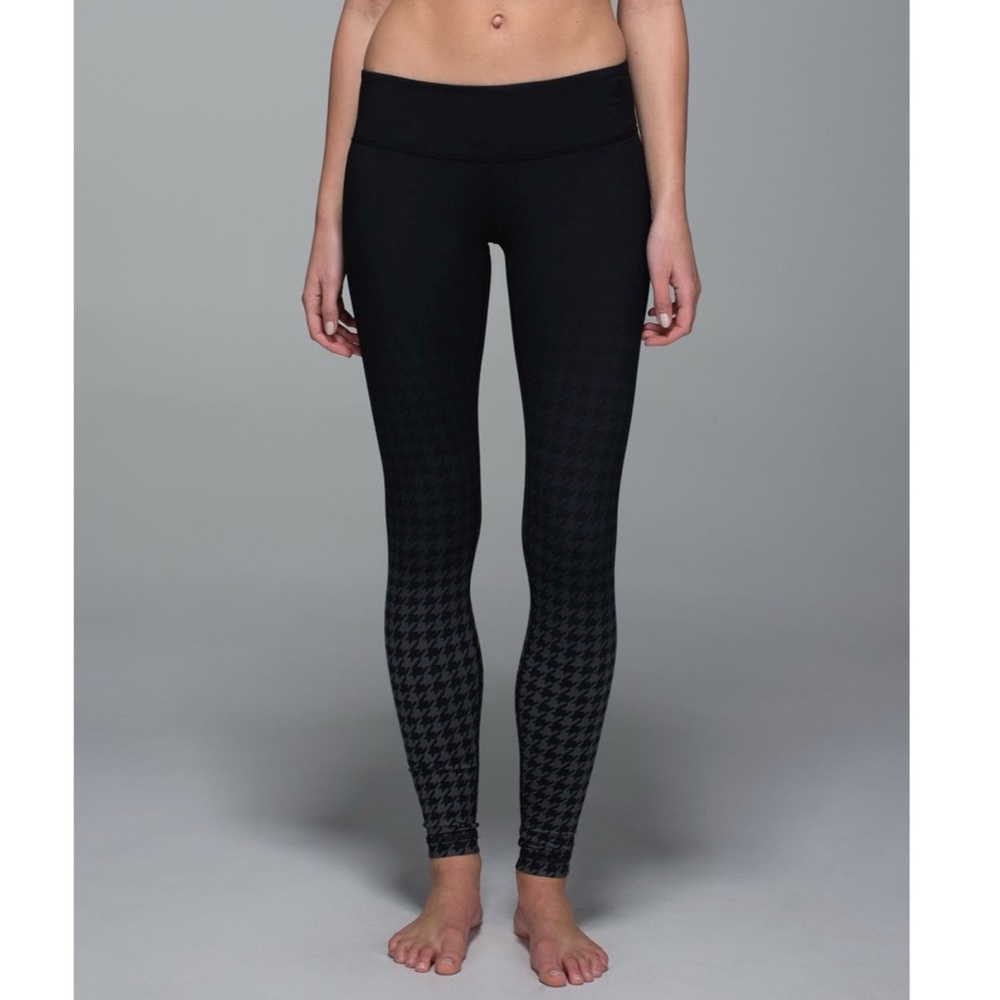 Lululemon Wunder Under Pant Full-On Giant Houndstooth Dip Dye